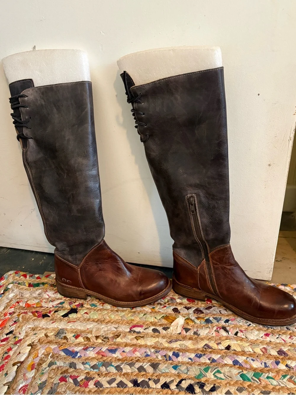 Bed Stu Two-Tone— Dark Brown & Brown